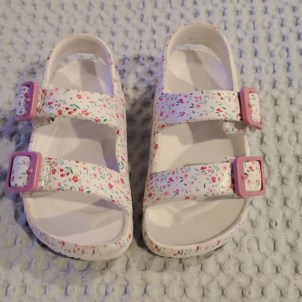 Beach/Pool Floral Foam Sandals 4 (48)